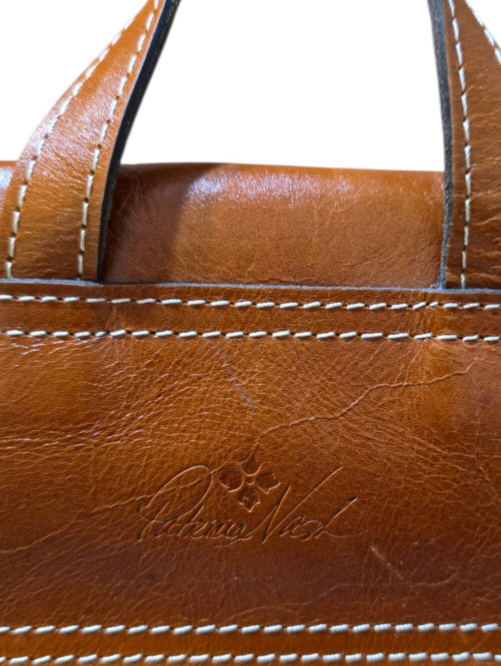 Patricia Nash Luzille Leather Backpack Convertable LIKE NEW! - Picture 8 of 15